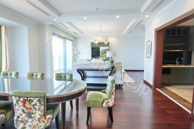 Luxury Vinhomes Dong Khoi apartment in the crowded street