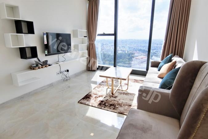 Paranomic view you can only see in Vinhomes Golden River