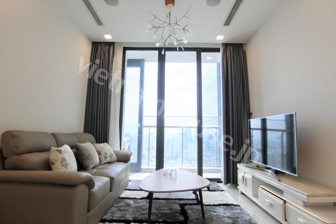 The apartment offers an outdoor pool