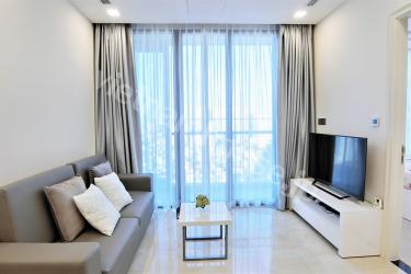 Two bedrooms in a modern apartment of District 1