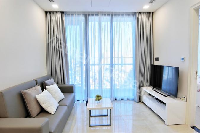 Two bedrooms in a modern apartment of District 1