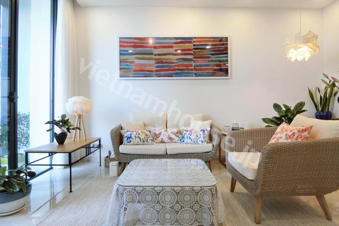 Garden in the prominent and luxurious apartment