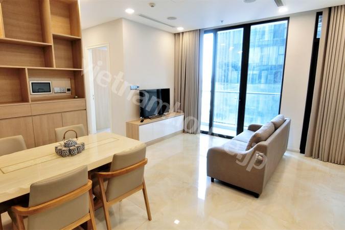 The comfort of secure intercom inside Vinhomes apartment