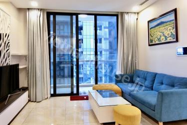 City view from 2 bedroom Vinhomes apartment