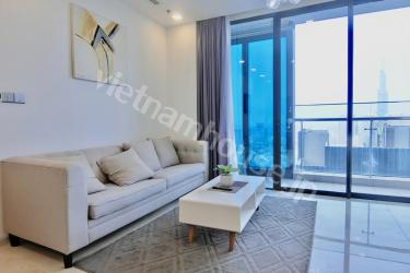 View of Landmark 81 from Vinhomes Golden River