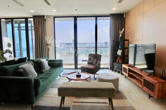 Stunning view 3-bedroom at Vinhomes Golden River
