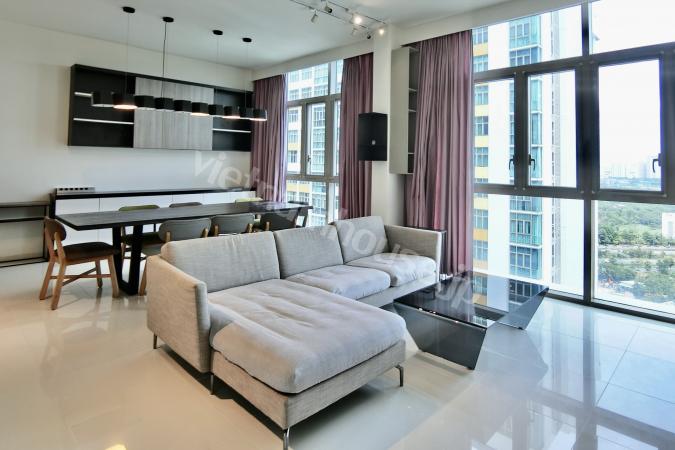 広いリビングが魅力のVISTA4ベッドルーム