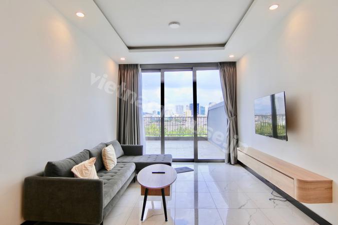 広〜〜〜いバルコニー付きの2ベッドルーム