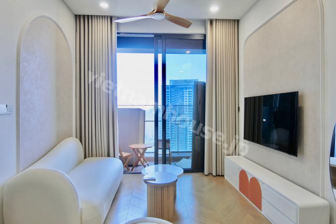 Hai phòng ngủ với nội thất ấm cúng, dễ chịu