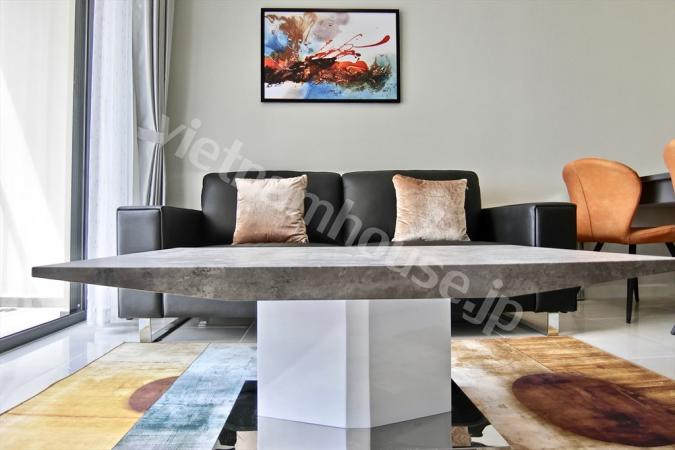 Classic and modern view at balcony of Masteri An Phu