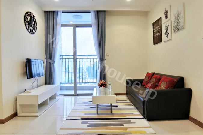 Mặt trời chiếu rọi căn hộ Vinhomes 1 phòng ngủ