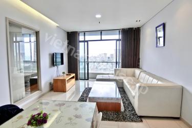 Wide city view observing from City Garden