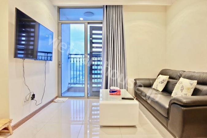 Lầu cao tại căn hộ Vinhomes cùng nội thất đương đại