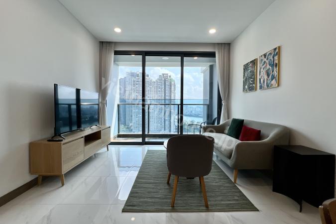 新築タワーマンション「Sunwah Pearl」の2ベッドルーム