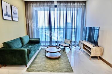 サンワパールの穏やかな内装の２ベッドルーム