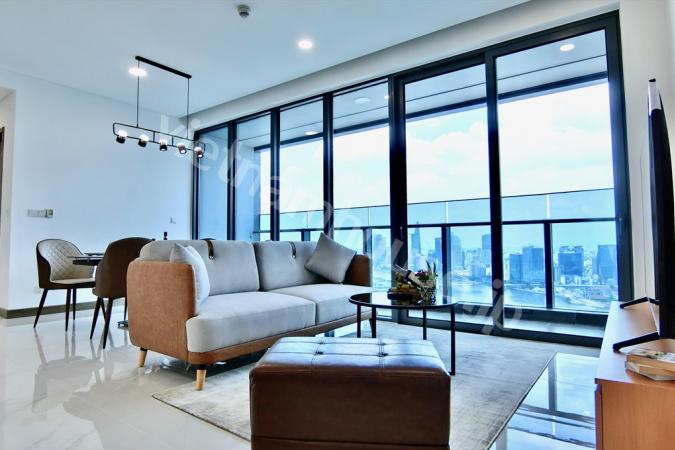 Sunwah Pearlの開放感ある２ベッドルーム