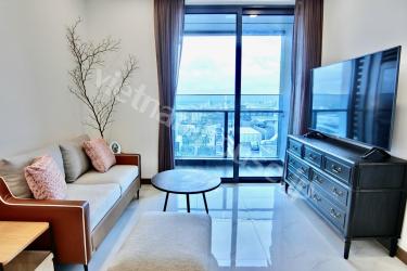 シンプルだけど渋味がある「Sunwah Pearl」の１ベッドルーム