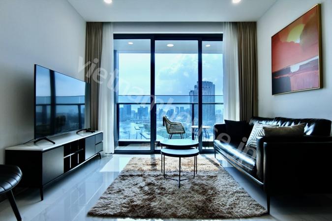 This wonderfully presented apartment of Sunwah Pearl