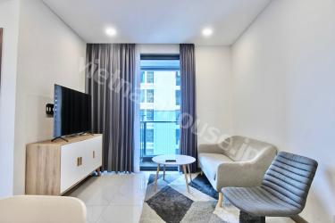 シンプルな清潔感の1ベッドルーム