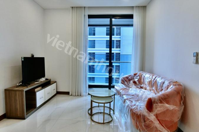 Lounge room flooded with natural light