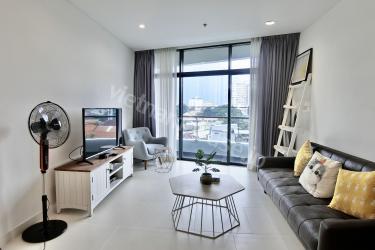 Stylish 1-Bedroom with a Monochrome & Natural Touch