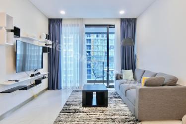 Sunwah Pearl,  with a clean design predominantly in white