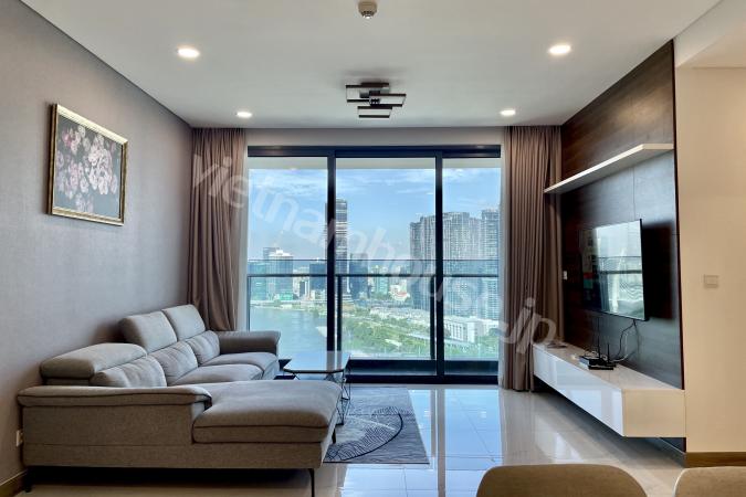 Modern 3-Bedroom European-Style Apartment with River View – Ideal for Expats at Sunwah Pearl