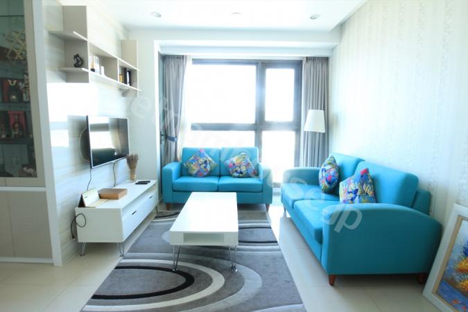 Nice decor in apartment Pearl Plaza, Binh Thanh District.