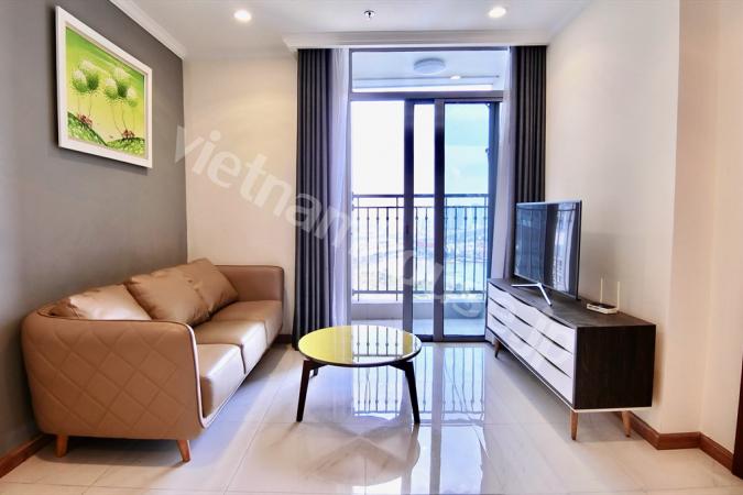 Căn hộ trên cao với tầm nhìn bờ sông Sài Gòn ở Vinhomes Bình Thạnh