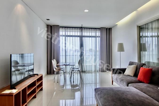 Binh Thanh District view from City Garden apartment