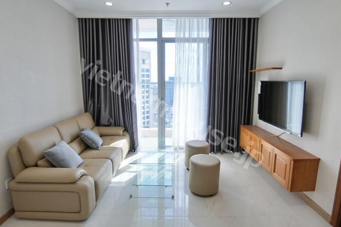 Cảnh quan thành phố tại căn hộ kế bên sông Sài Gòn