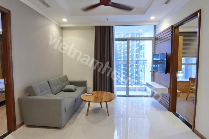 Vinhomes apartment located on high floor in District Binh Thanh