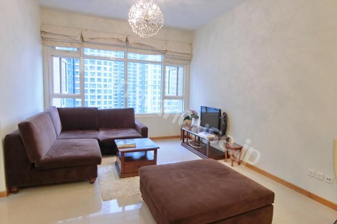 Green scenery around Saigon Pearl apartment