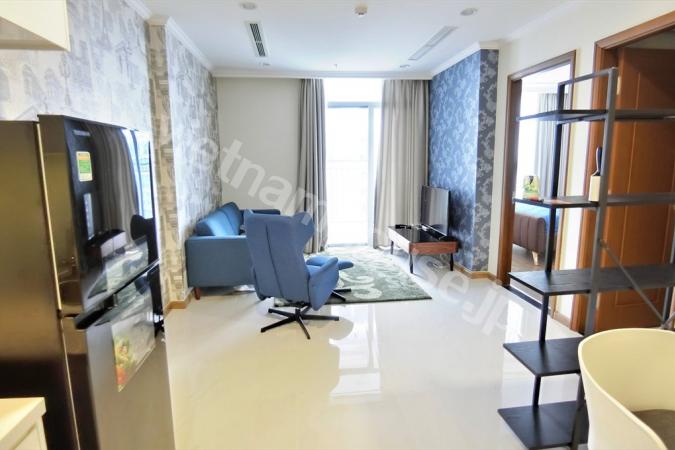 Giấy dán tường hiện đại hiện diện trong tất cả các phòng căn hộ Vinhomes