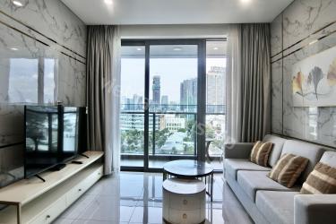 Refined 2-bedroom apartment overlooking downtown District 1