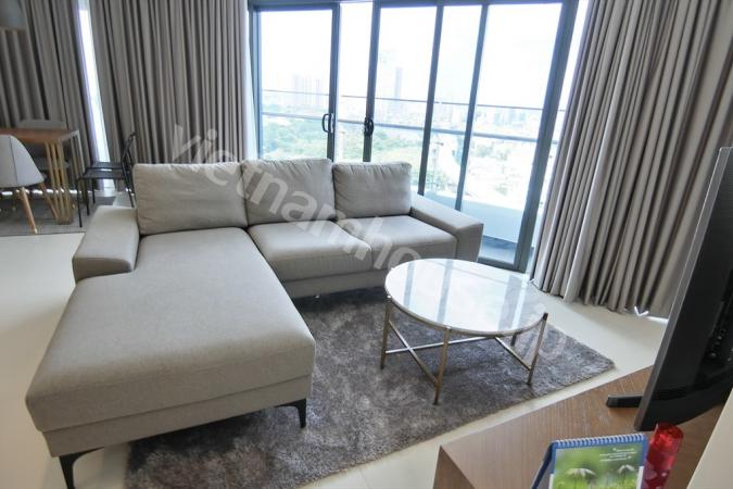 Picturesque landscape observing from City Garden apartment