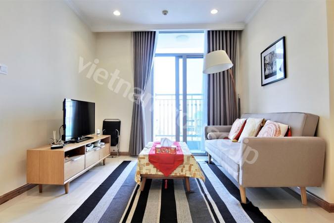 Tầng cao căn hộ Vinhomes Central Park cùng nội thất đỉnh