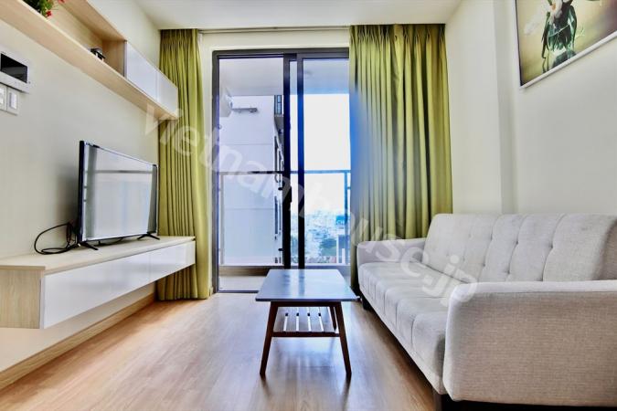 緑黄の癒し! 空港近くの可愛い2ベッドルーム