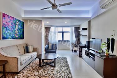 1区高級サービスアパートメントの２ベッドルーム