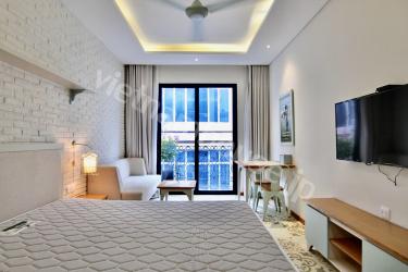 Lovely bright living area featuring gorgeous design