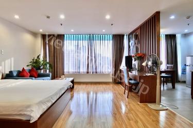 Nice studio in crowded alley near TV station