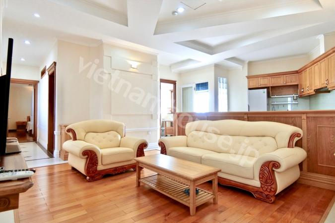 New Service Apartment on crowded street