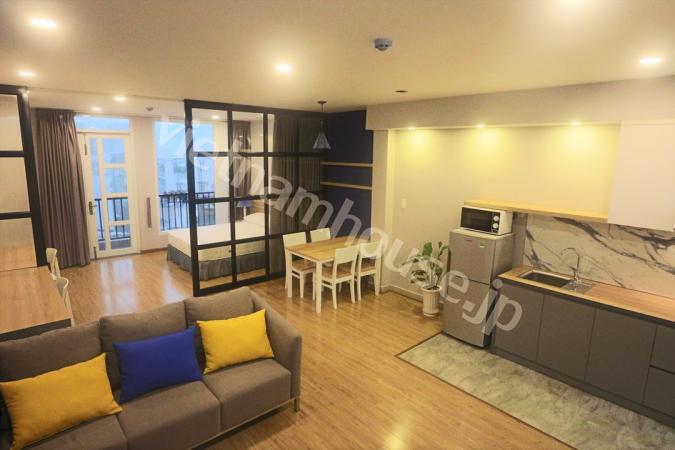 One-studio serviced apartment near Nhieu Loc river