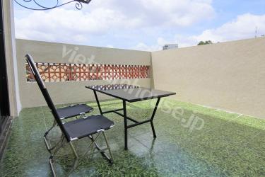 大きめバルコニーの1LDKサービスAPT