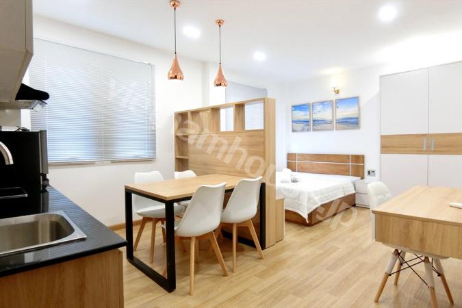 Bắt mắt căn hộ studio mới cần người thuê mới