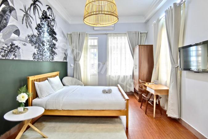 Little cozy room and unique furniture