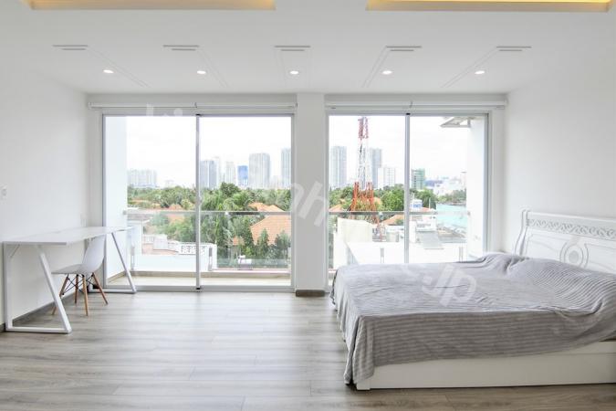 Freshly built serviced apartment in Thao Dien