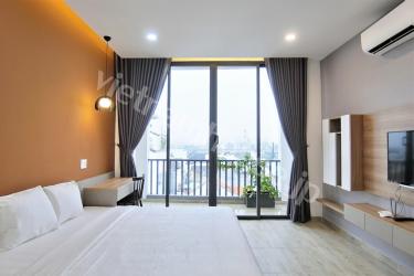 Contemporary living style near Saigon river