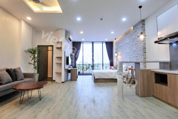 タオディエン入口付近の新アパート