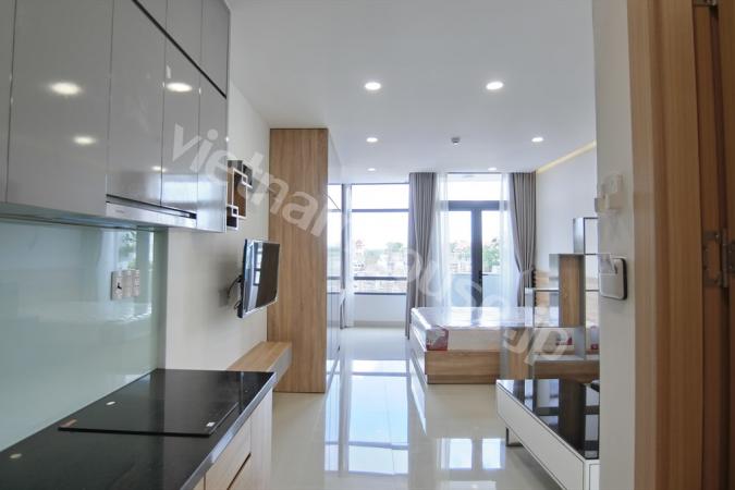 Serviced apartment near the compound villa of Thao Dien